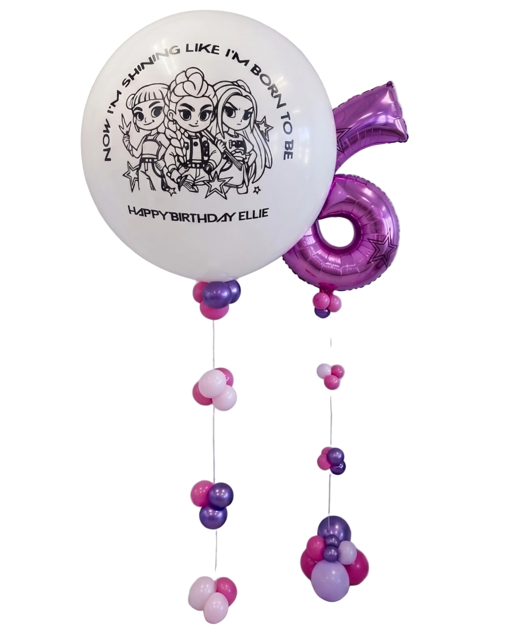 K-Pop Demon Hunters Balloon Bundle