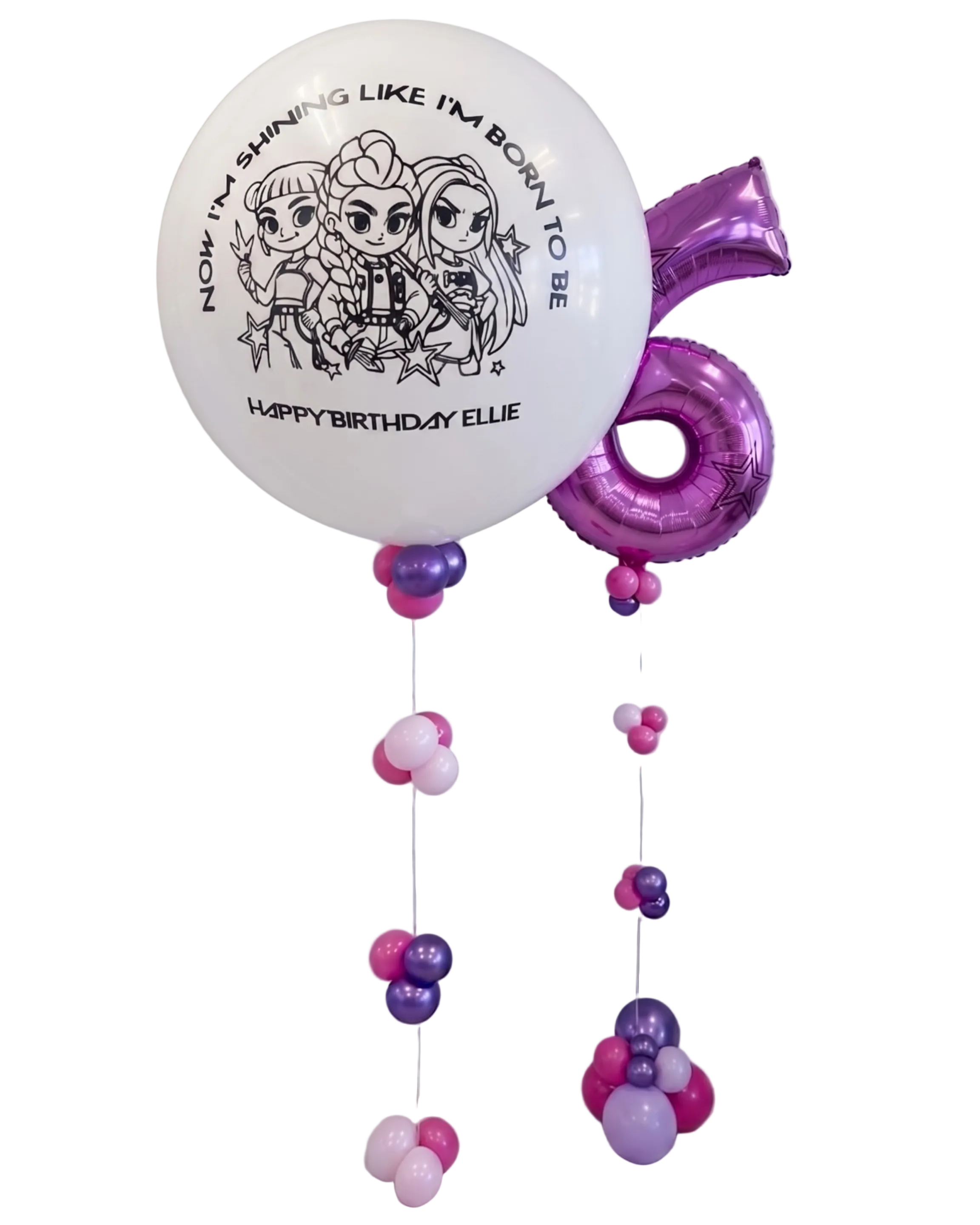 K-Pop Demon Hunters Balloon Bundle