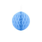 Light Blue Honeycomb Ball Backdrop