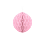 Pink Honeycomb Ball Backdrop