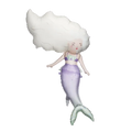 Giant Mermaid Foil Balloon, 43in