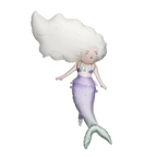 Giant Mermaid Foil Balloon, 43in
