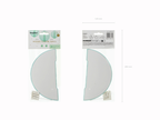 Light Mint Honeycomb Ball Backdrop