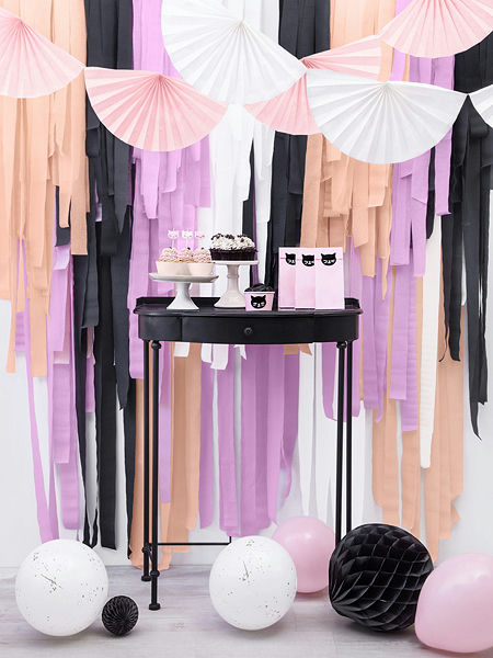 Black Honeycomb Ball Backdrop
