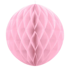 Pink Honeycomb Ball Backdrop