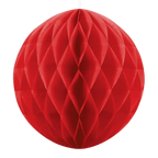 Red Honeycomb Ball Backdrop