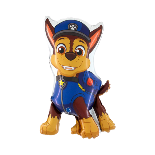 Blue Chase dog balloon kids birthday from Parte Haus party supply store in Bethesda Maryland