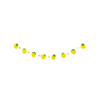 Yellow Felt Lemon Banner