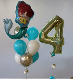Little Mermaid Ariel Birthday Balloon Bundle