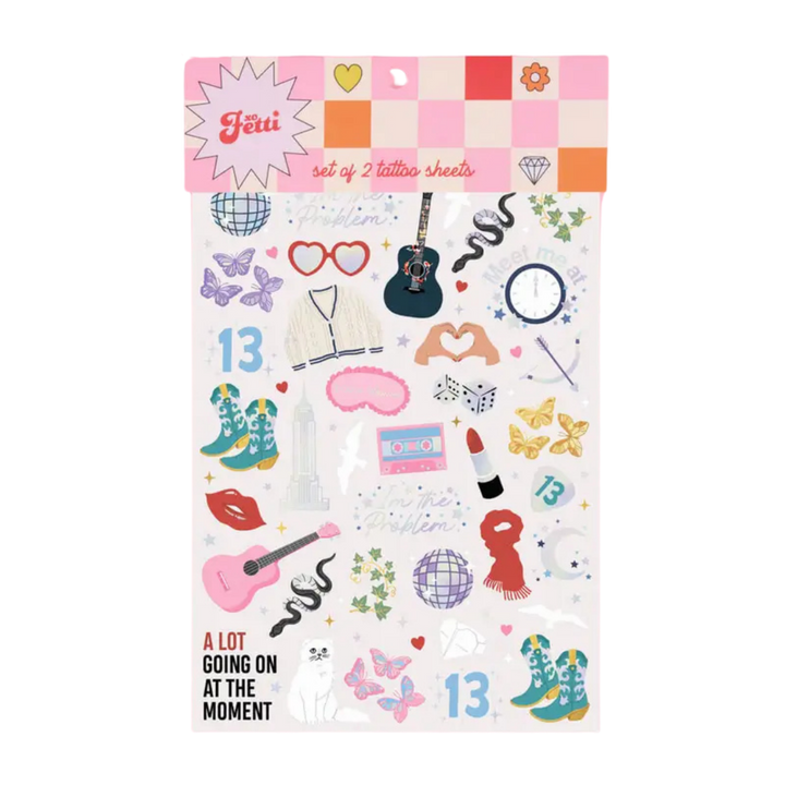 Taylor Swift Eras Tour Tattoo Sheets/Favors (74 Tattoos)