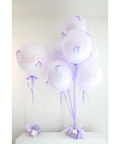 Lavender Romance Personalized Balloons