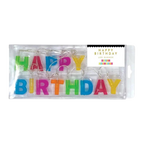Rainbow LED Happy Birthday banner colorful letters for birthdays from Parte Haus party supply store in Bethesda Maryland