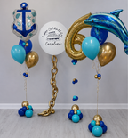 Little Captain Birthday Balloon Bundle