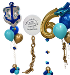 Little Captain Birthday Balloon Bundle