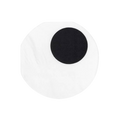 white little monsters napkin with large black circle Halloween theme from Parte Haus party supply store in Bethesda MD