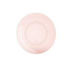 Blush pink plate simple round design for birthday from Parte Haus party supply store in Bethesda MD