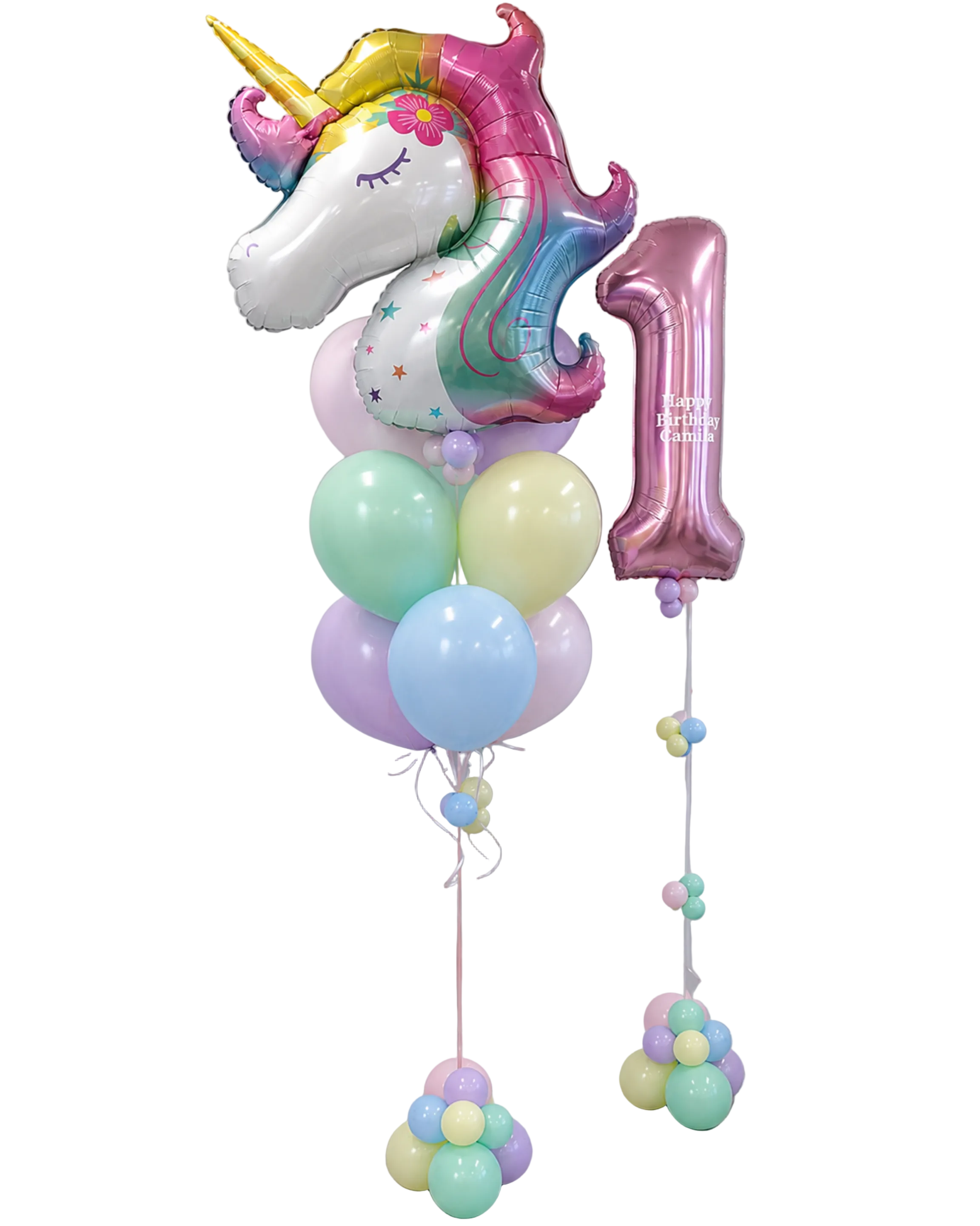 Magical Unicorn Balloon Bundle