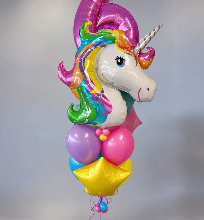 Magical Unicorn Birthday Balloon Bundle