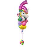 Magical Unicorn Birthday Balloon Bundle