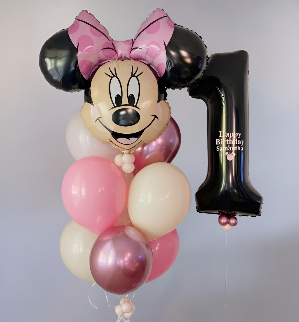 Minnie Mouse Themed Balloon Bundle
