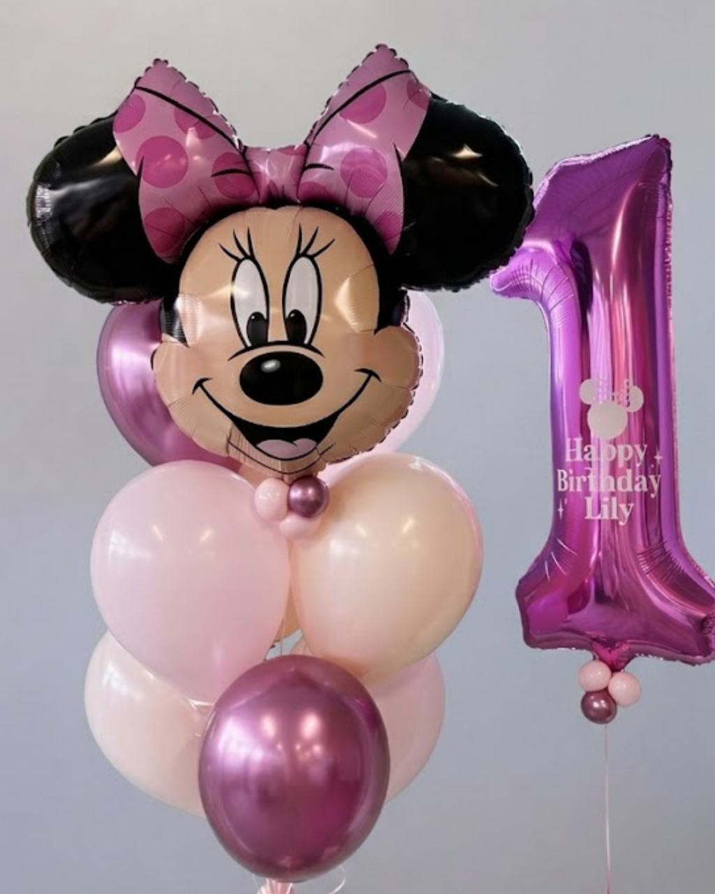 Minnie Mouse Themed Balloon Balloon Bundle