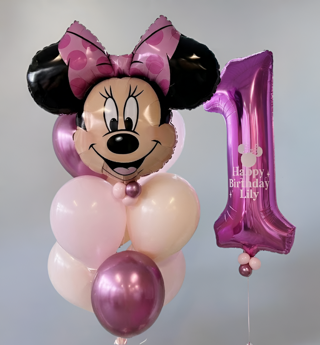 Minnie Mouse Themed Balloon Bundle