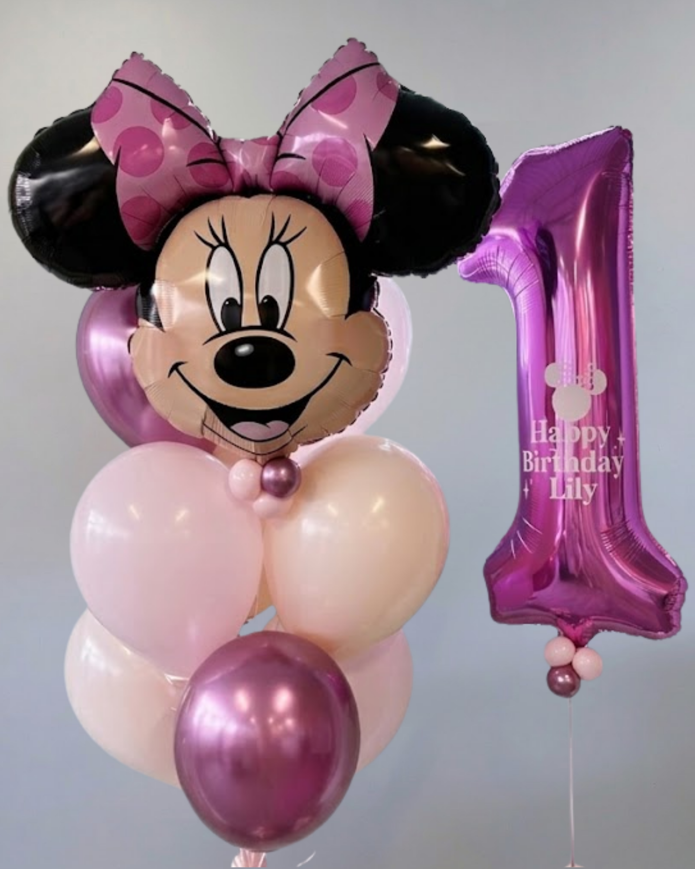Minnie Mouse Themed Balloon Bundle
