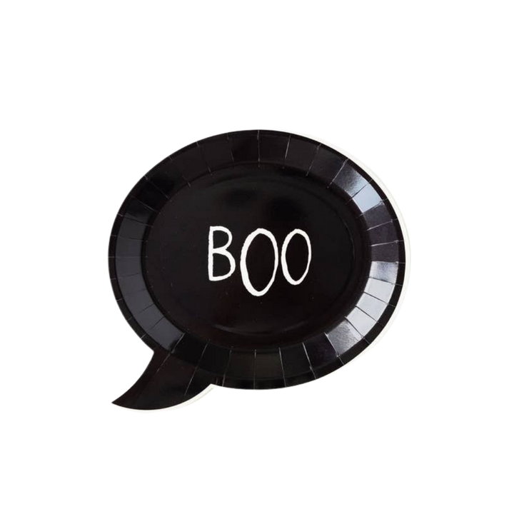  Black Frank & Mummy Boo! Shaped Large Plate