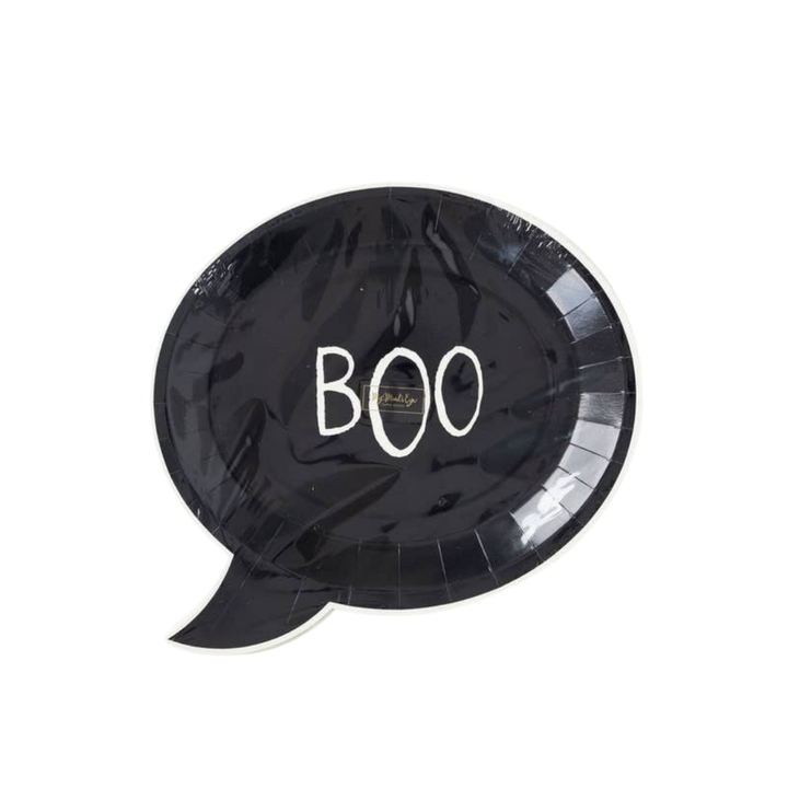  Black Frank & Mummy Boo! Shaped Large Plate