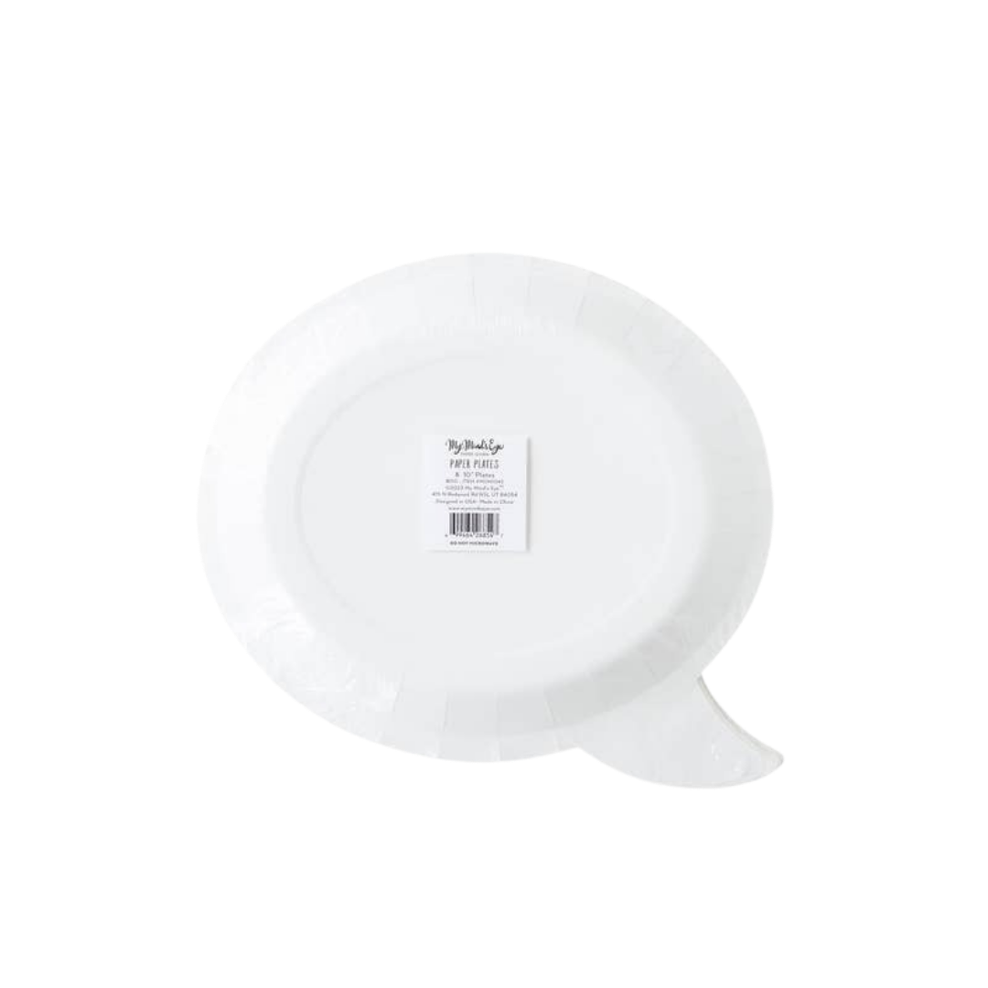  Black Frank & Mummy Boo! Shaped Large Plate