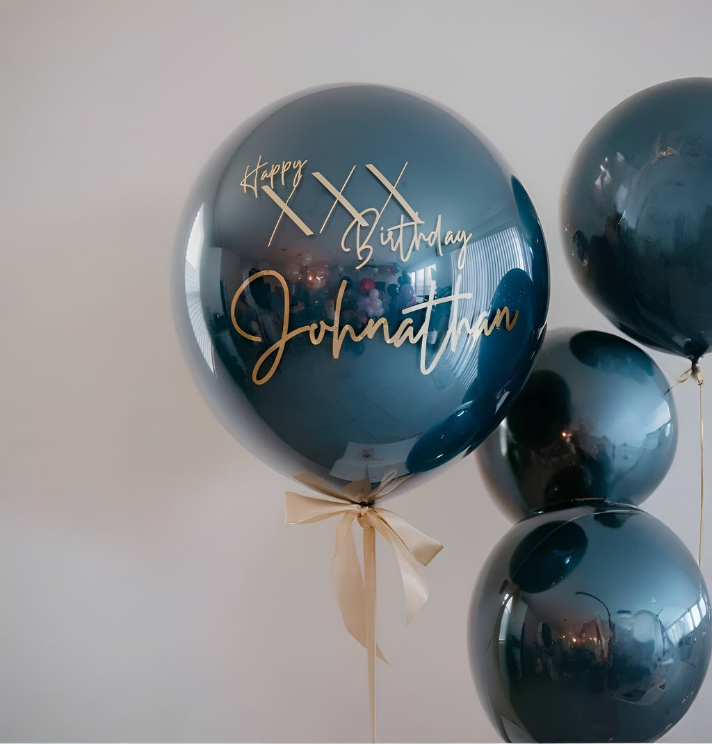 Midnight Delegate Personalized Balloons