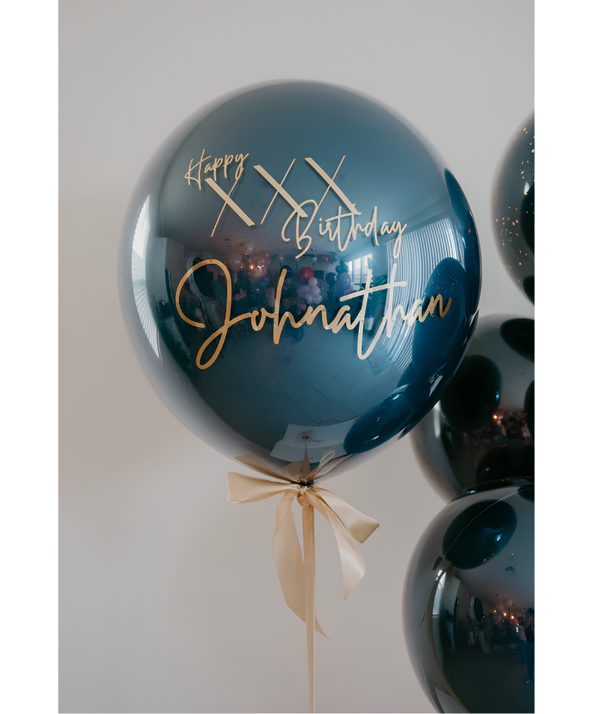 Midnight Delegate Personalized Balloons