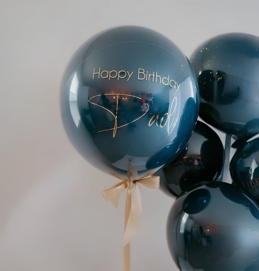Modern Gentleman Personalized Balloons