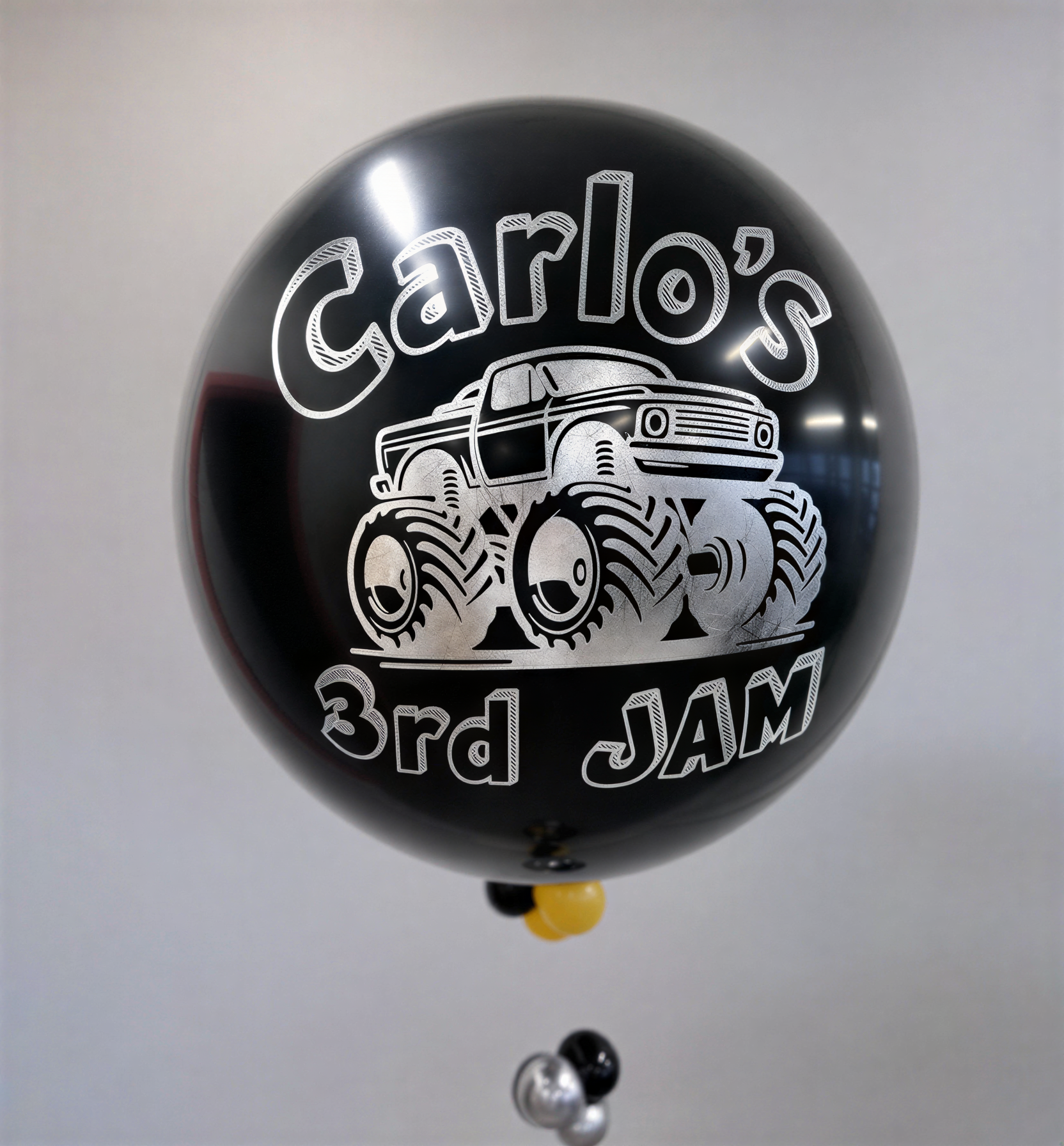 Monster Truck Jam Birthday Balloon Bundle