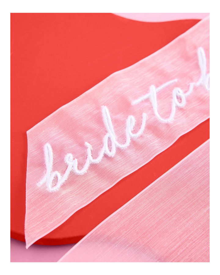 White Bride To Be Bridal Shower Bow