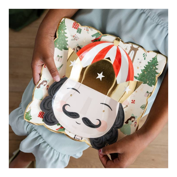 Multicolor Nutcracker Large Plate