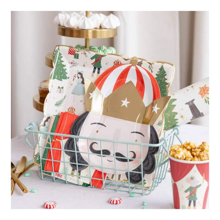 Multicolor Nutcracker Large Plate