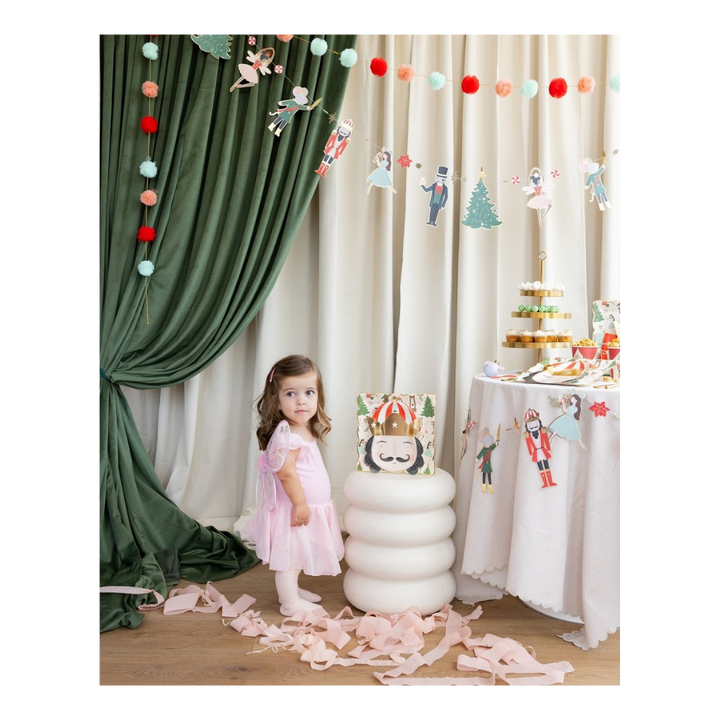 Multicolor Nutcracker Large Plate