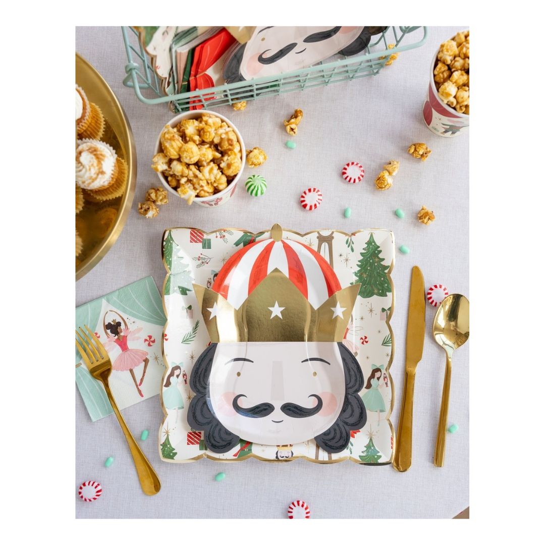 Multicolor Nutcracker Large Plate