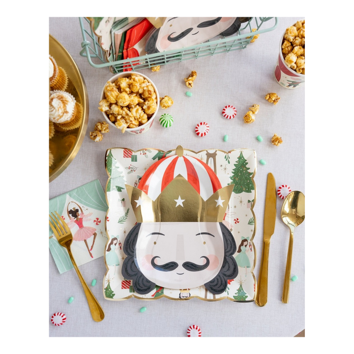 Multicolor Nutcracker Large Plate