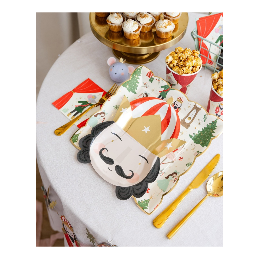 Multicolor Nutcracker Large Plate