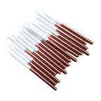 rose gold and white candle set elegant birthday decor from Parte Haus party supply store in Bethesda MD