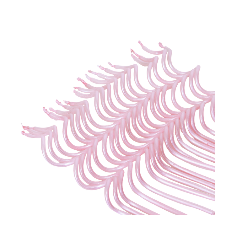 Pink Swirly Candles