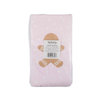 Pink gingerbread man paper napkins for holiday Christmas from Parte Haus party supply store in Bethesda MD