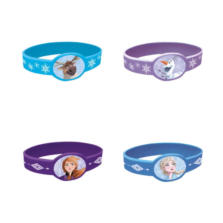 Blue Frozen Stretchy Bracelets