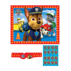 Red Paw Patrol game set with characters and stickers kids birthday theme from Parte Haus party supply store in Bethesda MD