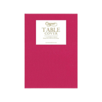 Pink table cover rectangular elegant for celebrations from Parte Haus party supply store in Bethesda MD.