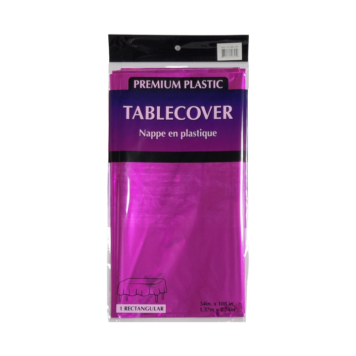 Plastic Table Covers - 8 Colors