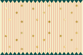 Cream and Red Stars and Stripes Tablecloth