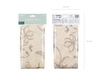 Beige Floral Pattern Tablecloth